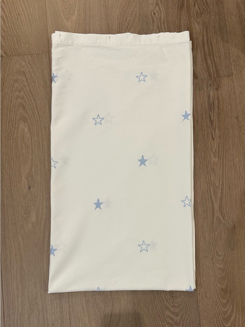 Chambers Embroidered Stars Shower Curtain
